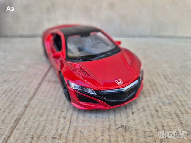 Honda NSX 1:34 Revell червен Хонда НСХ Acura, снимка 2 - Колекции - 53877402