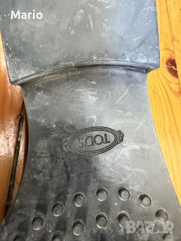 Tod’s мъжки кожени обувки 43.5, снимка 8 - Спортно елегантни обувки - 56054640