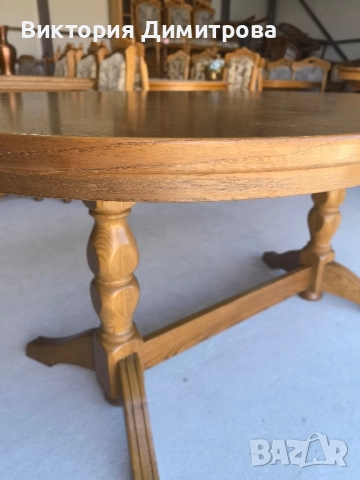 Разтегателна трапезна маса , снимка 9 - Маси - 51738647