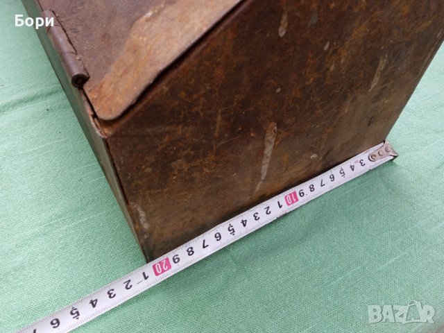 Стар метален немски куфар за инструменти, снимка 10 - Куфари с инструменти - 38514736