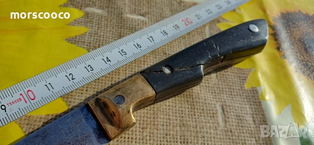 Стар български овчарски нож , снимка 3 - Антикварни и старинни предмети - 52847675