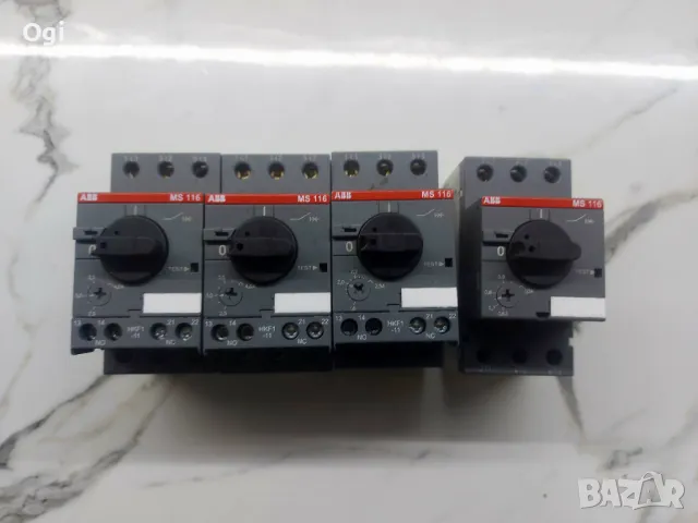 Моторна защита ABB Модел MS116   , снимка 4 - Друга електроника - 48438630
