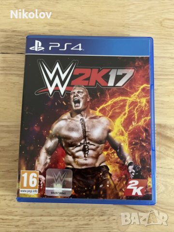 WWE 2K17 PS4 (Съвместима с PS5), снимка 2 - Игри за PlayStation - 44290470