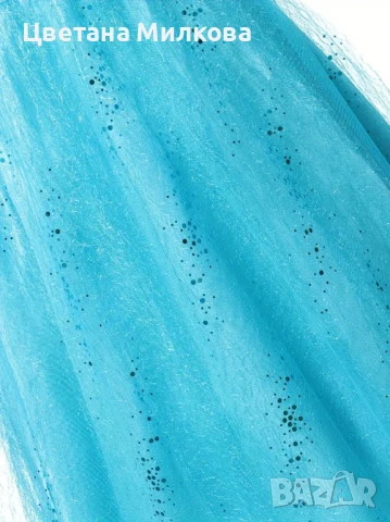 Рокля "Елза от леденото кралство", снимка 5 - Детски рокли и поли - 50987398