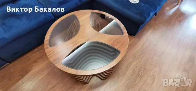 Продавам холната, кръгла маса, снимка 5 - Маси - 49749710