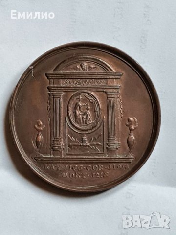 RARE. UK 🇬🇧 MEDAL JOHN LACKLAND 1830 by Jean Dassier, снимка 3 - Нумизматика и бонистика - 31817745