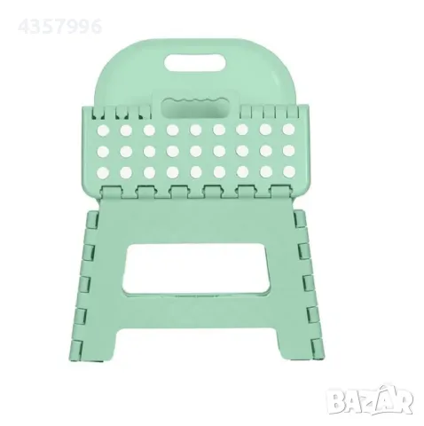 Сгъваемо столче - стъпало за деца, С дръжка, Зелен , снимка 5 - Столчета за хранене - 50084870