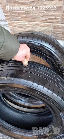 летни гуми Dunlop и Kumho 215/60/15, снимка 3 - Гуми и джанти - 54097872