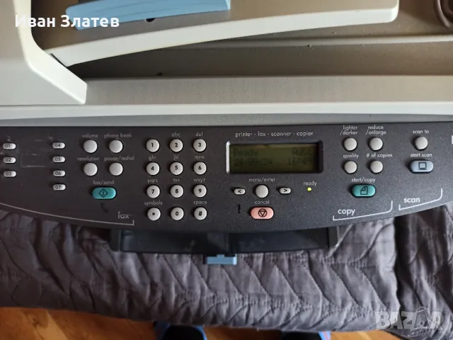 Лазерен принтер, копир, скенер и факс HP LaserJet 3030, снимка 3 - Принтери, копири, скенери - 47344390