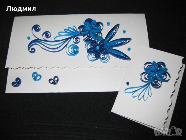 Квилинг пликове, ръчно изработени , снимка 4 - Ръчно изработени сувенири - 31542233