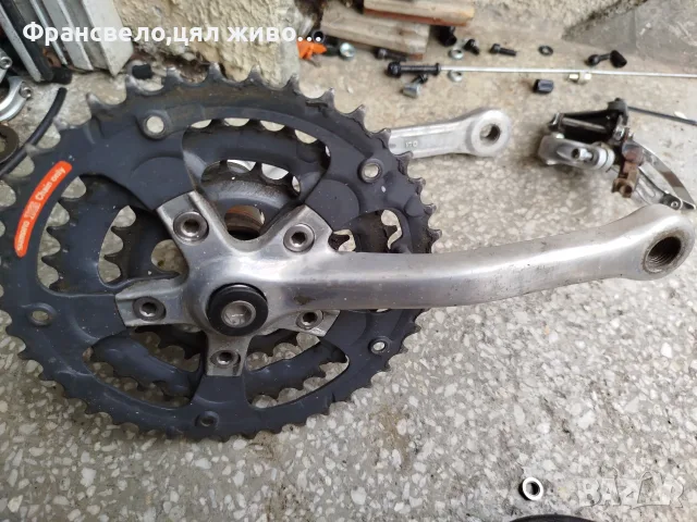 Курбел със средно движение за велосипед колело Shimano 