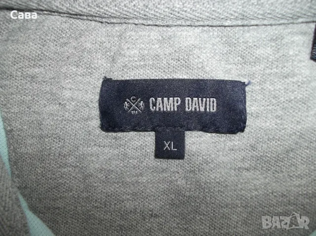 Блузи CAMP DAVID  мъжки,Л-ХЛ  /розова,резеда/, снимка 4 - Блузи - 41611600