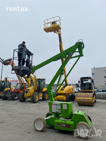 Артикулираща вишка 12,14 м Nifty Дизел,Електро Под НАЕМ от Рентек София , снимка 2 - Индустриална техника - 31161815