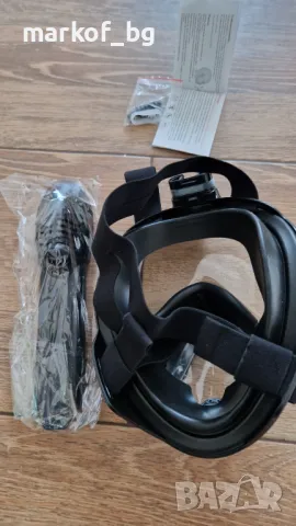 Маска с шнорхел за плуване под вода FULL FACE, снимка 7 - Водни спортове - 49432751