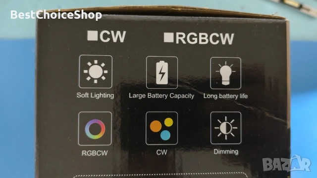 Регулируеми LED презареждащи се лампи 2-опаковка с докосване безжична USB-C, снимка 2 - Лед осветление - 54093895