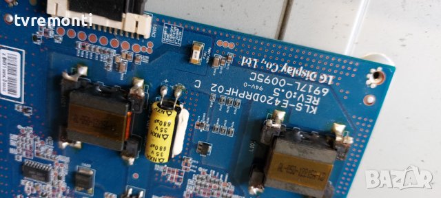 LED DRIVER ,KLS-E420DRPHF02 C,REV:0.5,6917L-0095C for 42inc LG 42LSS3400, снимка 3 - Части и Платки - 37545970