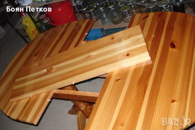 трапезна разтегателна маса, снимка 2 - Маси - 52420136