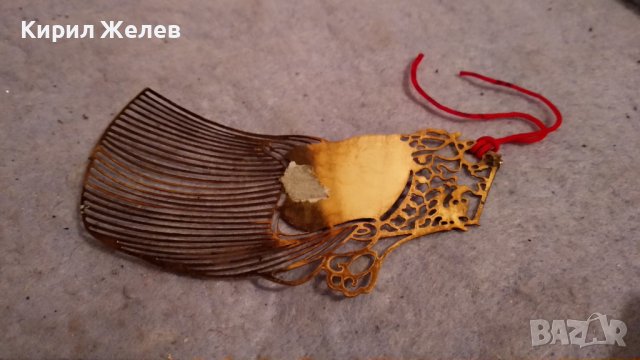 АЗИАТСКИ МЕСИНГОВ ФОЛКЛОРЕН СУВЕНИР - ТИП СТРАШНА МАСКА 34162, снимка 2 - Колекции - 38883916