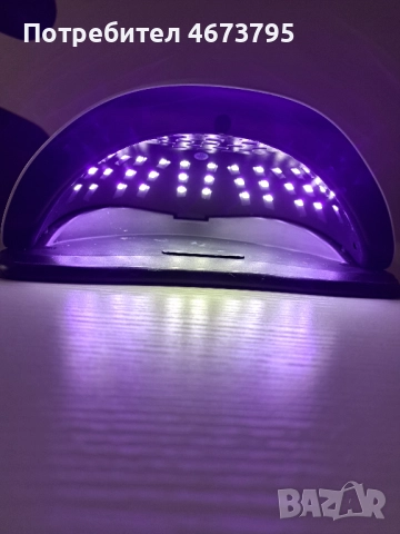 UV/LED лампа за маникюр SUNx7 MAX, снимка 3 - Педикюр и маникюр - 52819465