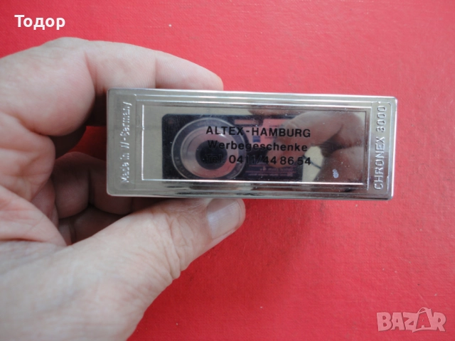 Невероятна запалка Chronex 3000 W Germany, снимка 3 - Запалки - 52677579