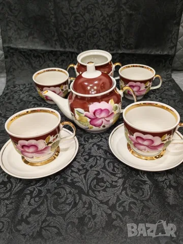 Сервиз за чай /непълен/Полонский фарфоровый завод,бивша  СССР