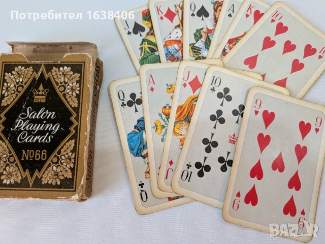 Карти за игра ГДР , снимка 2 - Карти за игра - 55853430