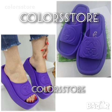 Лилави чехли код CL91M