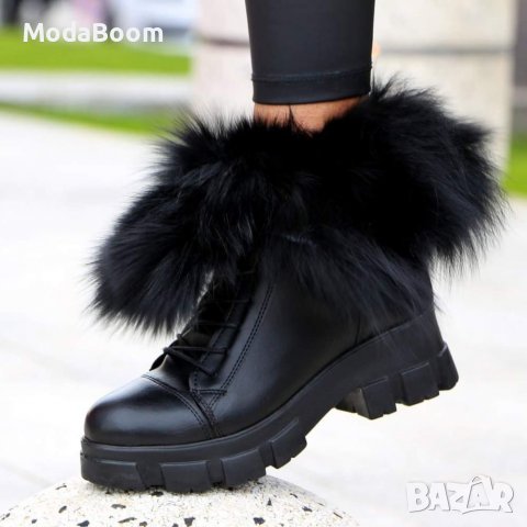 Дамски равни боти, снимка 3 - Дамски боти - 36712387