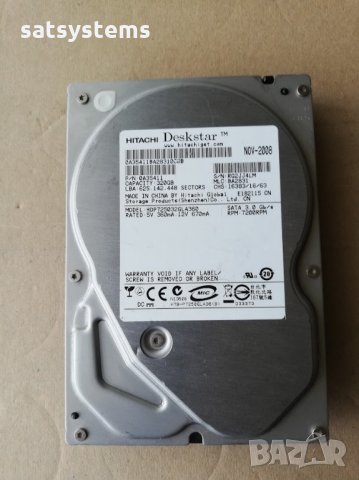 Хард диск Hitachi HDP725032GLA360 320GB SATA 3.0Gb/s, снимка 2 - Твърди дискове - 35186972
