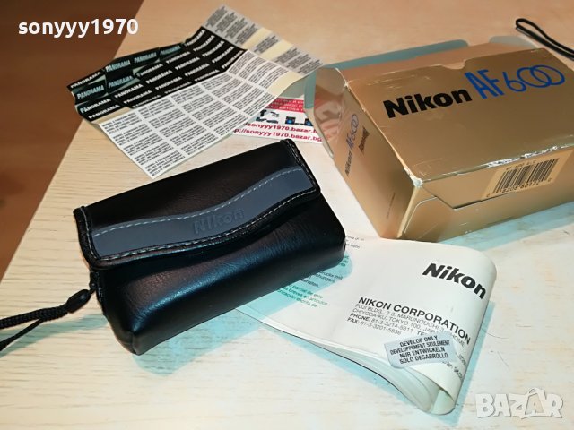 ПОРЪЧАН-NIKON AF600-ВНОС ФРАНЦИЯ 2305221127, снимка 3 - Фотоапарати - 36848247