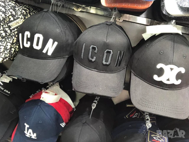 шчпки с козирка dsquared2 nike puma celine amiri, снимка 8 - Шапки - 51356193