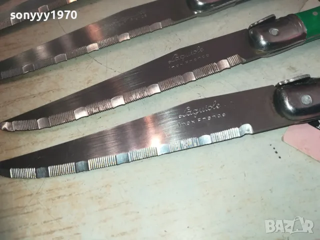 LAGUIOLE X5 МАРКОВИ НОЖА ВНОС FRANCE 0811241108, снимка 13 - Антикварни и старинни предмети - 47888903