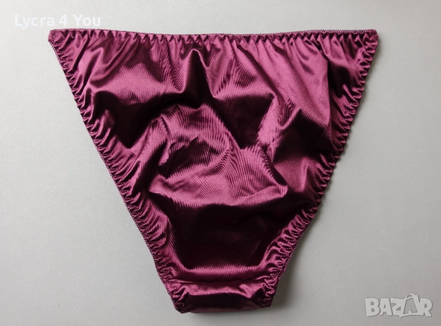 M дамски бикини от сатен в 5 цвята, снимка 11 - Бельо - 52384156