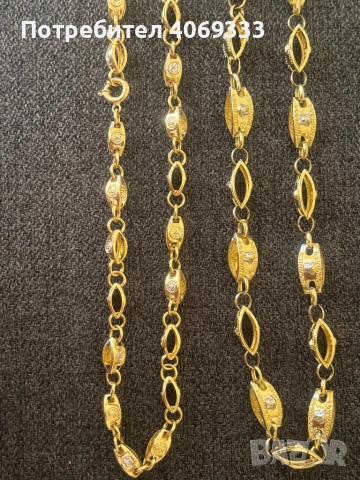 Златен ланец 18.12 гр 14к 63см, снимка 2 - Колиета, медальони, синджири - 51067958