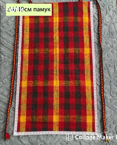 Родопски престилки от автентични платове, снимка 6 - Антикварни и старинни предмети - 53191204