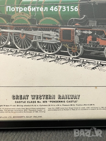 Картини снимки ретро влакчета, снимка 2 - Антикварни и старинни предмети - 52712341