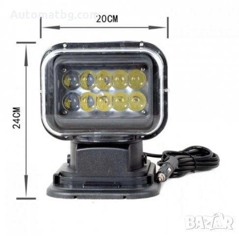 Боен фар Automat, Диоден, с дистанционно, снимка 4 - Аксесоари и консумативи - 31892649