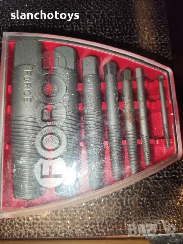 Комплект винтови екстрактори Forse Tools/7 части