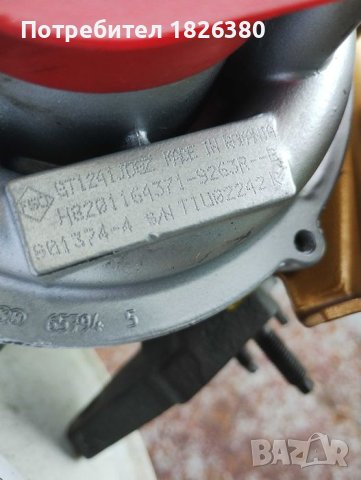 Турбо Garrett за 1.5dCi Renault Dacia , снимка 5 - Части - 44328870