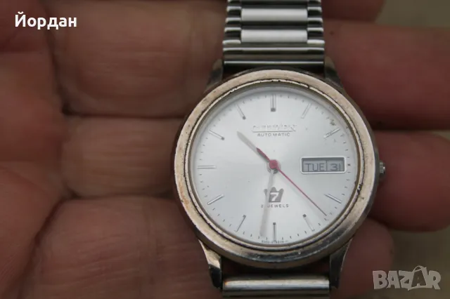 Мъжки автоматичен часовник ''Citizen'' 21 камъка, снимка 2 - Мъжки - 47903183