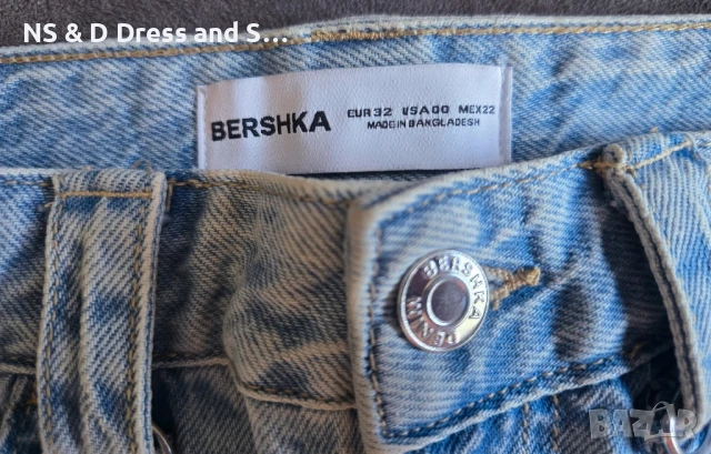 Bershka дамска къса дънкова пола , снимка 3 - Поли - 51134022