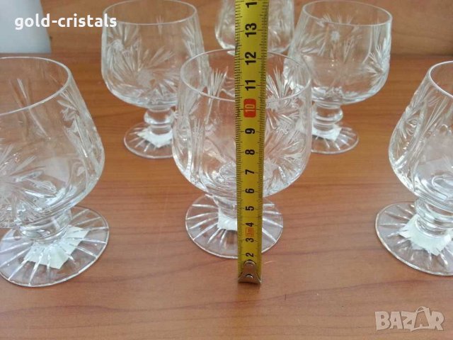 кристални чаши , снимка 7 - Антикварни и старинни предмети - 29364094
