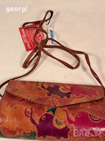 дамска кожена чанта от естествена кожа 21/2, снимка 9 - Чанти - 49155527