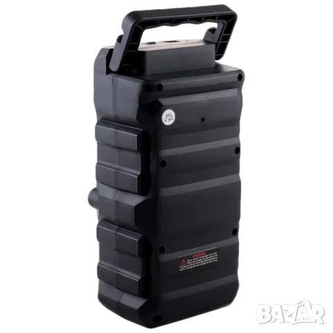 Bluetooth парти тонколона 1TECH KTS-1096, 2x5W, 2x3", FM, USB, MicroSD, RGB, караоке, снимка 6 - Bluetooth тонколони - 56314533