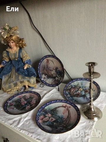 Колекционерски чинии на LENA LIU , снимка 5 - Чинии - 42846910