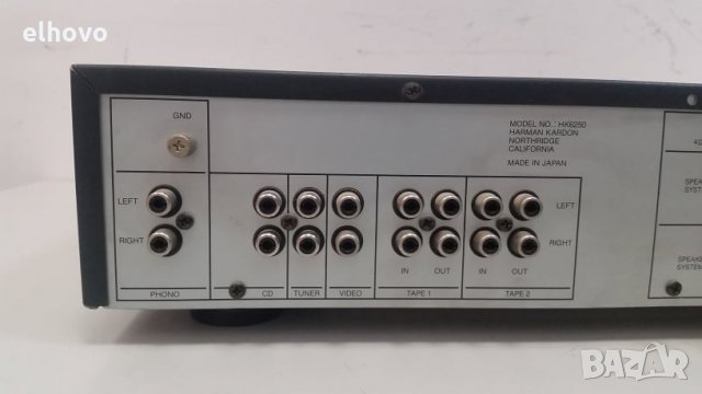 Стерео усилвател Harman Kardon HK6250, снимка 7 - Ресийвъри, усилватели, смесителни пултове - 30404164