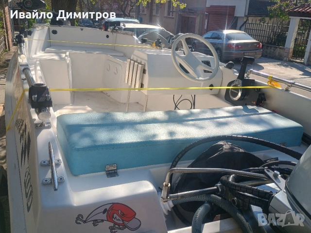 Compass 400 GT + Honda BF20 LRTU + MotorGuide Xi3+Humminbird HELIX 10 CHIRP  G4N, снимка 8 - Воден транспорт - 54316496