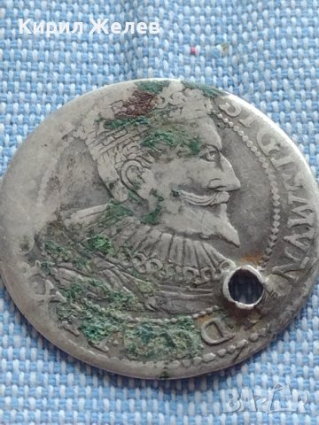 Сребърна монета 6 кройцера 1696г. Сигизмунд трети Малборг Полша 13743, снимка 5 - Нумизматика и бонистика - 42915592