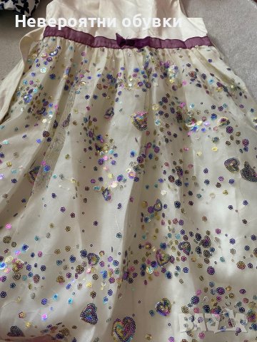 Детска красива рокля , снимка 3 - Детски рокли и поли - 40546119