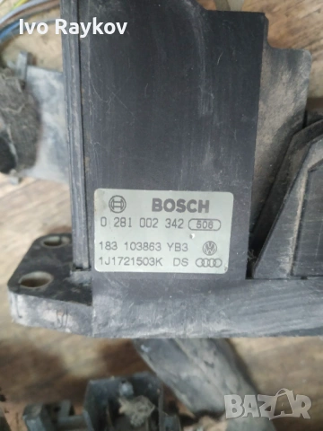 Потенциометър за педал на газ VW Audi Seat , 1J1721503K, снимка 3 - Части - 53381147